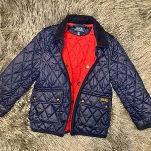 Polo Ralph Lauren Quilted Peacoat Boys Size 4T